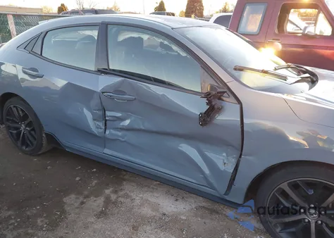 2021 Honda Civic Sport из США, поврежденный, VIN SHHFK7H48MU214793